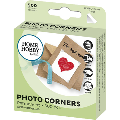 3L Photocorners 500 Pcs (Transparent)