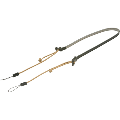 Artisan &amp; Artist ACAM-P12 Flynn Camera Paracord Strap w/adjust lengths in Leat...