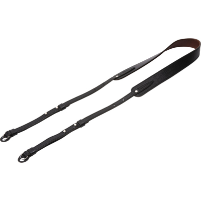 Artisan &amp; Artist  ACAM-284  Three-length Adjust. Italian Leather Strap (w/Ring...