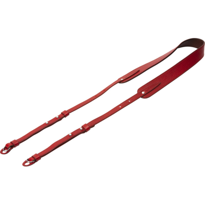 Artisan &amp; Artist  ACAM-284  Three-length Adjust. Italian Leather Strap (w/Ring...