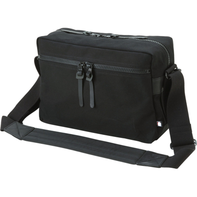 Artisan &amp; Artist  ACAM-3000  Classic Square Shoulder Bag (Slim Type) (Černá)