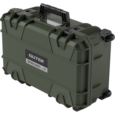 GUTEK Toritoise T-300 20 inch Carry-On Protector Case Olive Green