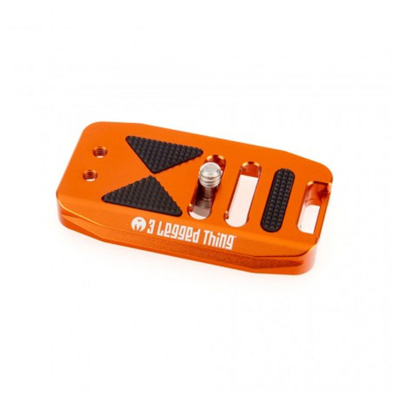 3 Legged Thing 70mm Base Plate with screen slope and strap connector. Compatib...
