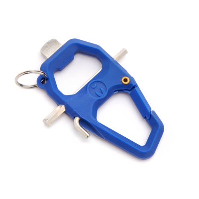 3 Legged Thing Toolz Multi function Carabiner Tool Blue Bag of 20pc