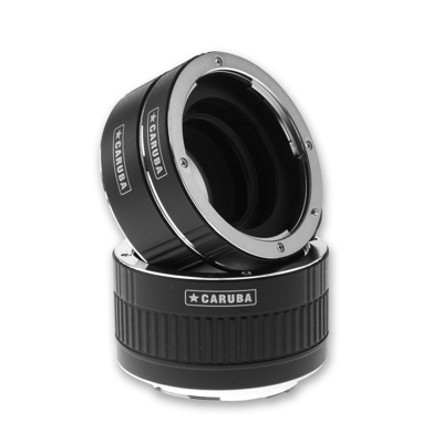 Caruba Extension Tube Set Canon Chroom (Type II)