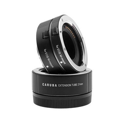Caruba Extension Tube Set Canon M Serie Aluminium
