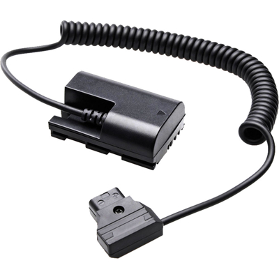 Caruba Batterij Dummy Insert LP E6 naar D Tap Stroomkabel