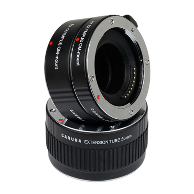 Caruba Extension Tube Set Olympus Chroom