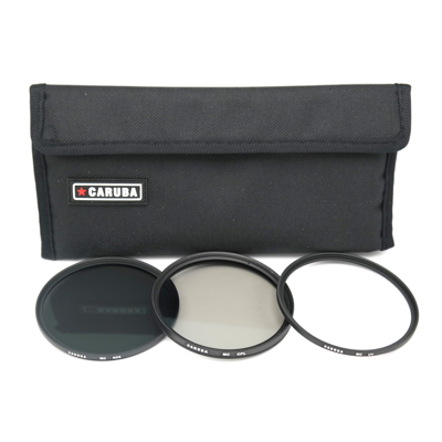 Caruba UV+CPL+ND8 Filter Kit 46mm