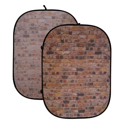 Caruba Opvouwbare Achtergrond 150x200cm Red Stone