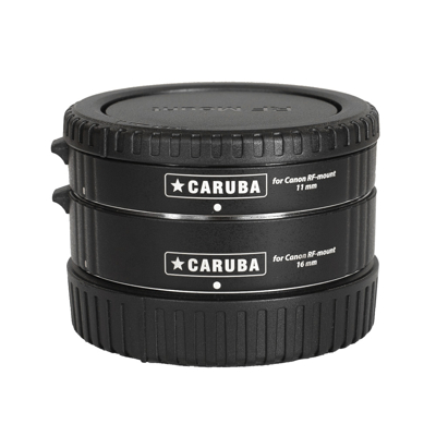 Caruba Extension Tube Set Canon Chroom (type II) RF SERIE (voor Canon RF camer...