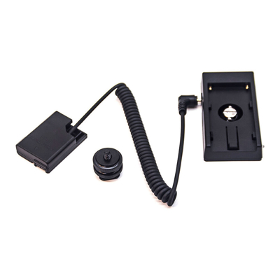 Caruba Nikon EN EL14 Full Decoding Dummy Batterij + F970 Batterijhuls (veer ka...