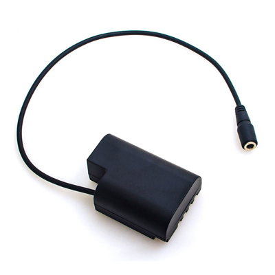 Caruba Panasonic DMW DCC12 Full Decoding Dummy Batterij (rechte kabel)