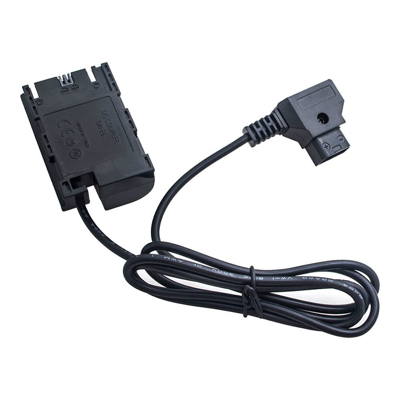 Caruba Canon LP E6 Full Decoding Dummy Battery + D TAP B Type Poort (rechte ka...