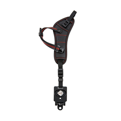 JJC HS PRO1M Hand Grip Strap (incl Quick Release Plaat) Rood