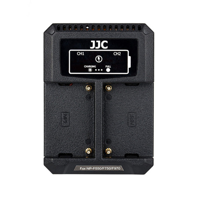 JJC Sony DCH NPF USB Dual Battery Charger