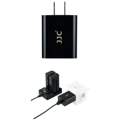 JJC XY 0029B BLACK 3.0 USB Wall Quick Charger
