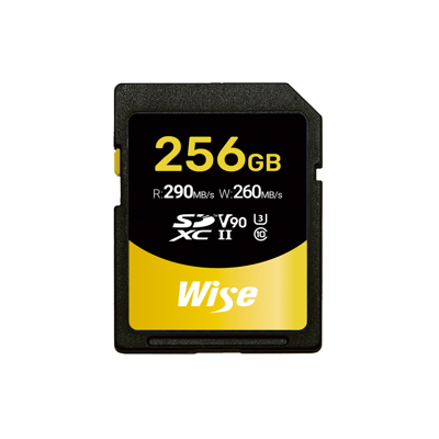 Wise 256GB SDXC UHS II V90 Memory Card (256GB)