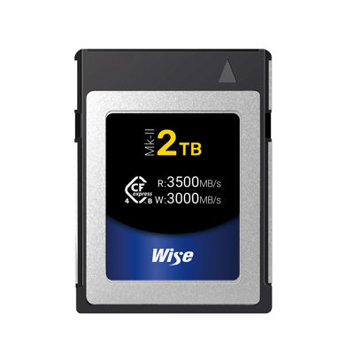 Wise 2TB CFexpress 4.0 Type B Mk II Memory Card 3000 MB/s