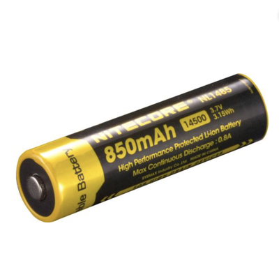 Nitecore 14500 Li on NL1485 (3,7v   850mAh)