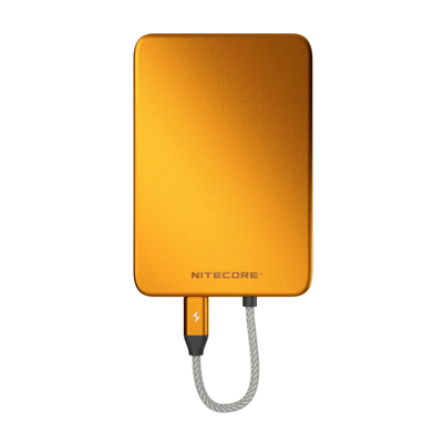 Nitecore POCKET 5 Magnetic Ultra Thin Power Bank Alloy Orange (oranžová)