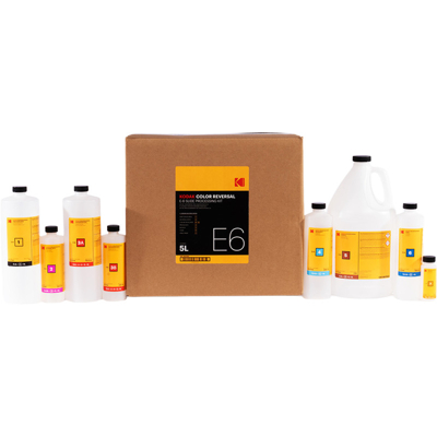 Kodak Color reversal E-6 Slide Processing Kit to make 5L