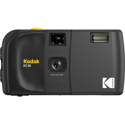 Kodak EC35 Film Camera Midnight Black + Kodak Ultra Max 24 Exp