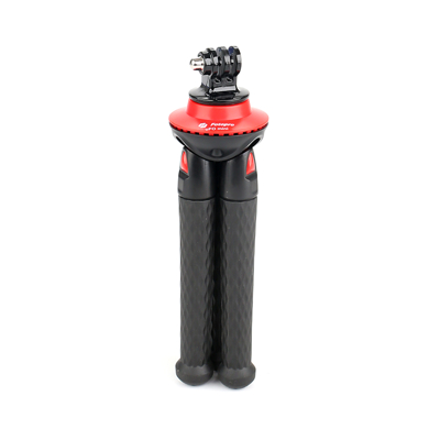 Fotopro UFO Mini Black/Red Tripod met Telefoon &amp; GoPro mount