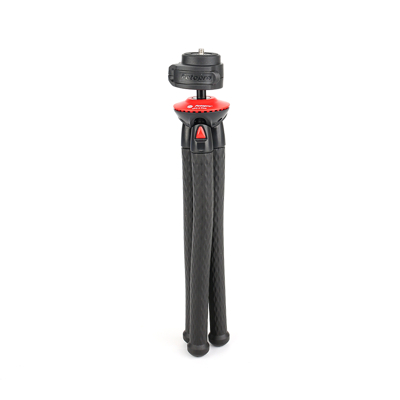 Fotopro UFO 2 Plus Black/Red Tripod met Telefoon &amp; GoPro Mount