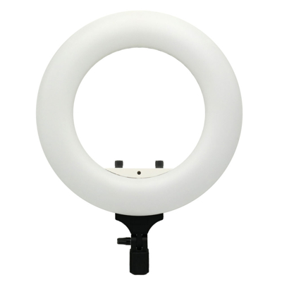Caruba Round Vlogger 12 inch LED Set met Tas   Wit