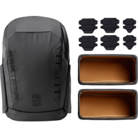Gomatic Peter McKinnon Everyday Daypack - Bundle with 2 small cube (Černá)