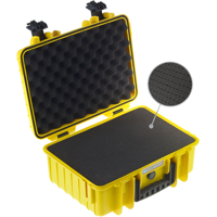 BW Outdoor Cases Type 4000 / Yellow (pre-cut foam) (Žlutá)