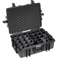 BW Outdoor Cases Type 6500 / Black  (divider system) (Černá)