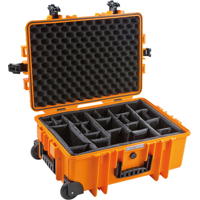 BW Outdoor Cases Type 6700 / Orange (divider system) (Oranžová)