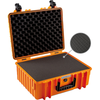 BW Outdoor Cases Type 6000 / Orange (pre-cut foam) (Oranžová)
