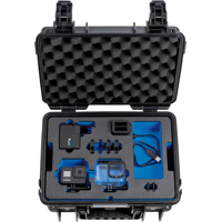 BW Outdoor Case Type 3000 for 2 GoPro Hero 8, waterproof, black (Černá)