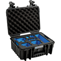 BW Outdoor Case Type 3000 for GoPro Hero 12 (fits even GoPro Hero 9/10/11), charge-in-case. Black (Černá)