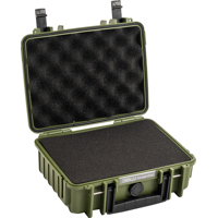BW Outdoor Cases Type 1000 / Bronze green (pre-cut foam) (Zelená)