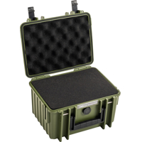 BW Outdoor Cases Type 2000 / Bronze green (pre-cut foam) (Zelená)