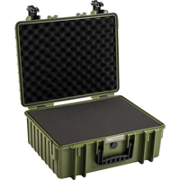 BW Outdoor Cases Type 6000 / Bronze green (pre-cut foam) (Zelená - pre-cut foam)