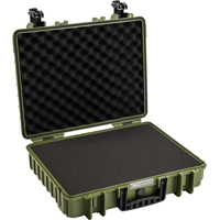 BW Outdoor Cases Type 6040 / Bronze green (pre-cut foam) (Zelená)