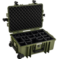 BW Outdoor Cases Type 6700 / Bronze green (divider system) (Zelená)