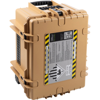 BW Outdoor Battery.case 908.16. Transport & Storage of defective lithium batteries, desert tan (Písková)