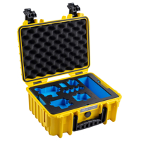 BW Outdoor Action Case Type PP.117 I for GoPro HERO 13 (fits GoPro 9-13), yellow (Žlutá)