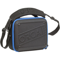 Orca OR-68 Hard Shell Accessories Bag - Medium (Černá,Modrá)