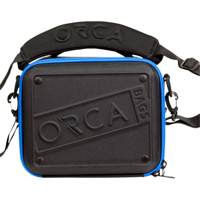 Orca OR-69 Hard Shell Accessories Bag - Large (Černá,Modrá)