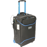 ORCA OR-84 Traveller Rolling Suitcase ''Onboard'' (Černá,Modrá)
