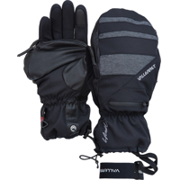 Vallerret Skadi Zipper Mitt LRS: Black S (S)