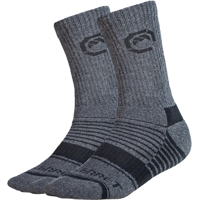 Vallerret Merino Wool Crew Sock - Grey Winter (size 41-46) (41-46)