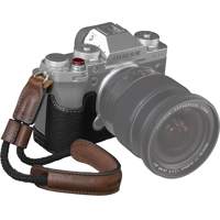SmallRig 3927 Half Case & Wrist Strap For Fujifilm X-T5 (Černá,Hnědá)